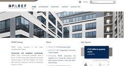 Desktop Screenshot of paref.com